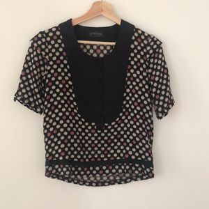 Rachel Comey polka dot top